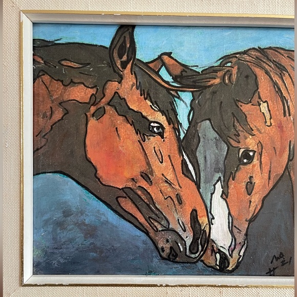 Vintage Art - Horse portrait - Picture 4 of 8